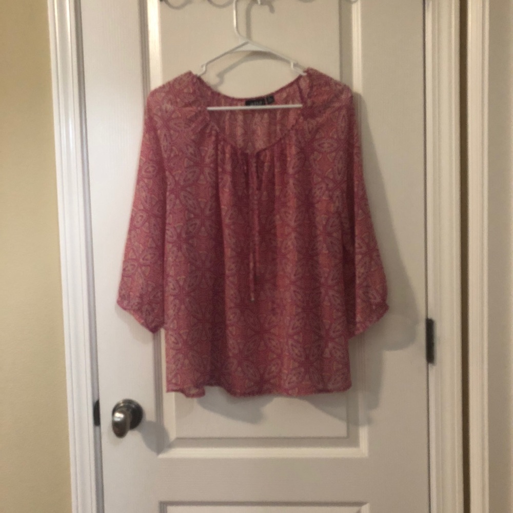 Ana - New approach pink blouse